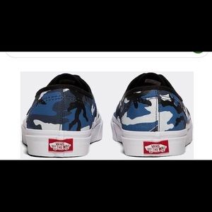 Vans shoes pop camo authentic $60